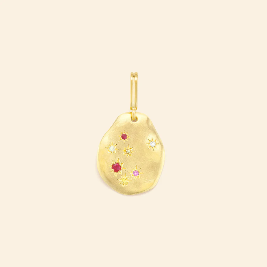Starry night medal